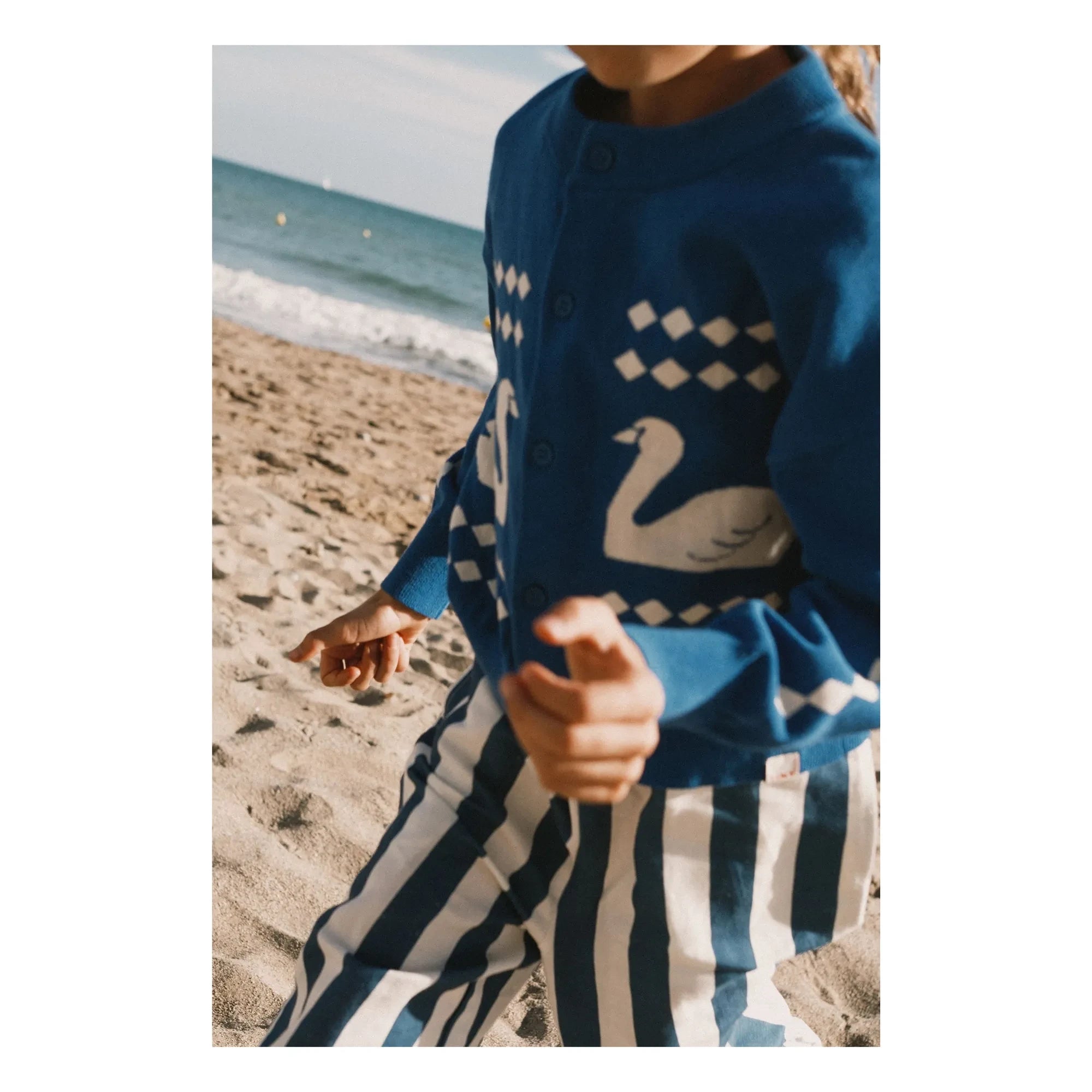 Tinycottons - Swans Hırka | Mavi