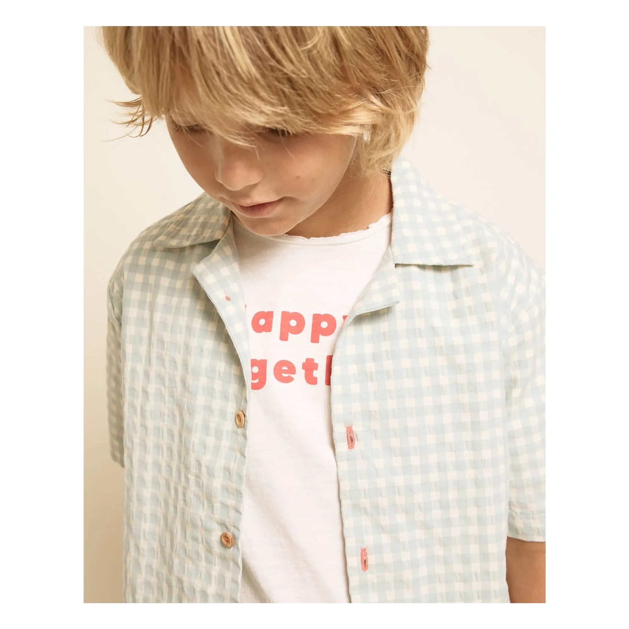 Búho - Camiseta Happy Together Algodón orgánico | Blanco