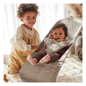 BabyBjörn - Hamaca ergonómica Bliss de malla transpirable | Beige