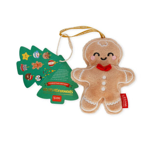 Legami - Pelüş Oyuncak Noel Decoration - Ginger Bread - Oh-Oh-Ohrnaments