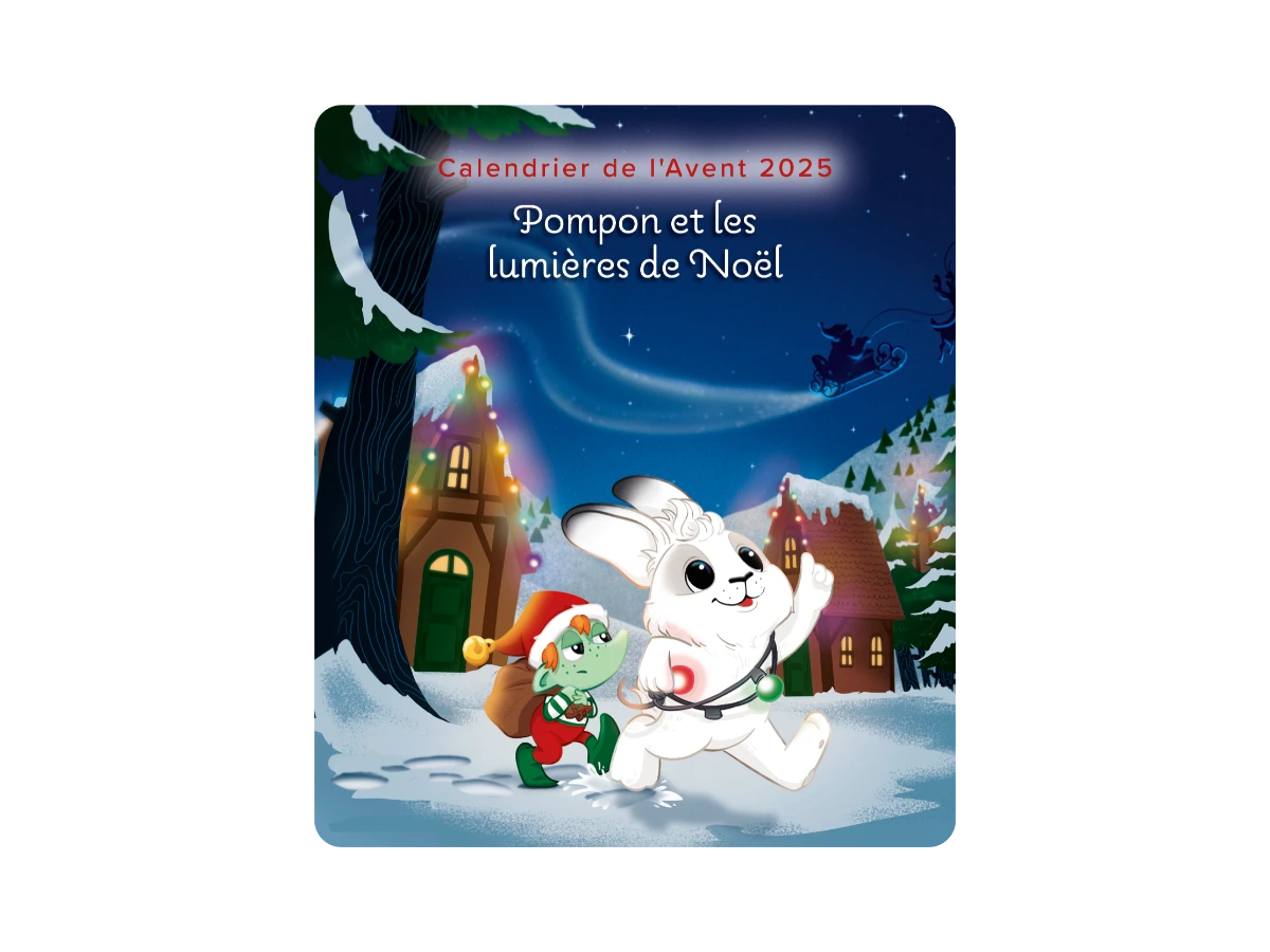 Tonies - Fransızca Pompon ve Noel Işıkları - Advent Takvimi