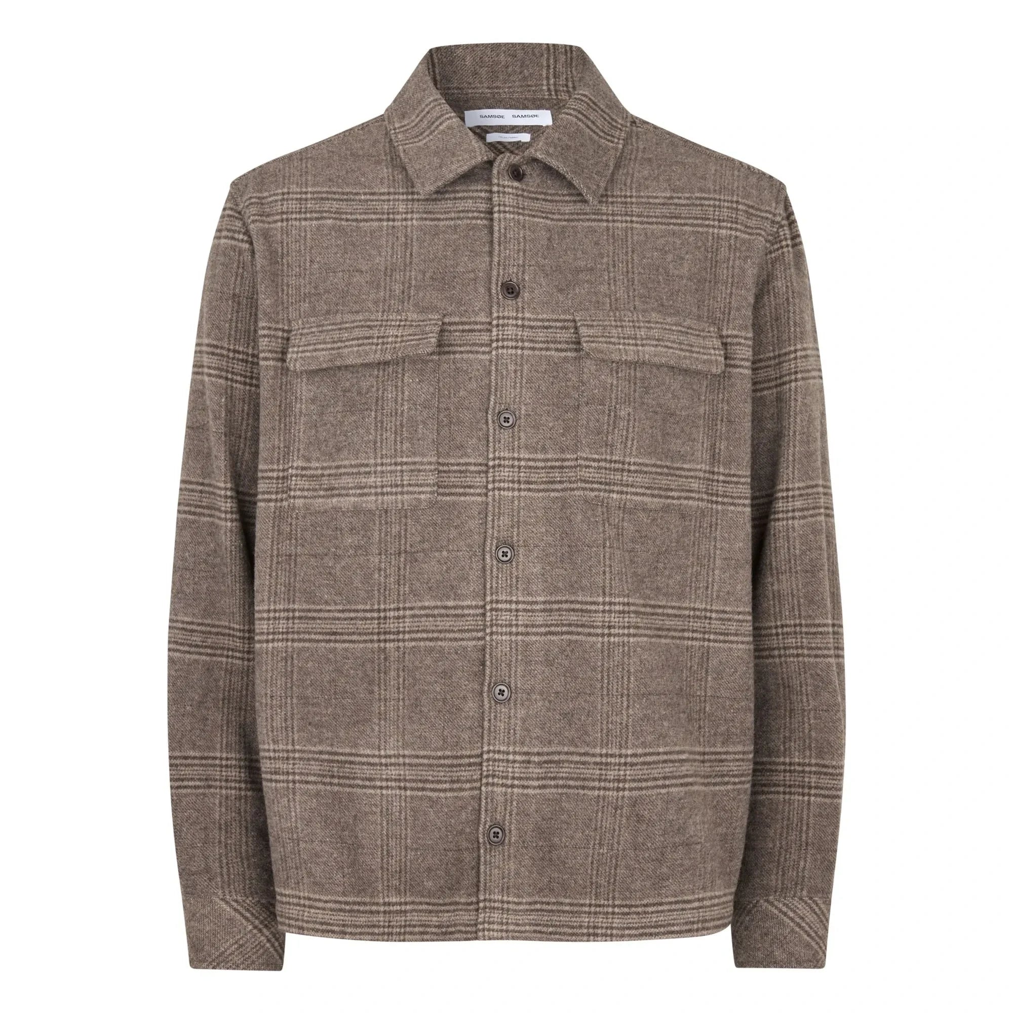 Samsoe Samsoe - Sacastor overshirt 14089 | Açık kahverengi