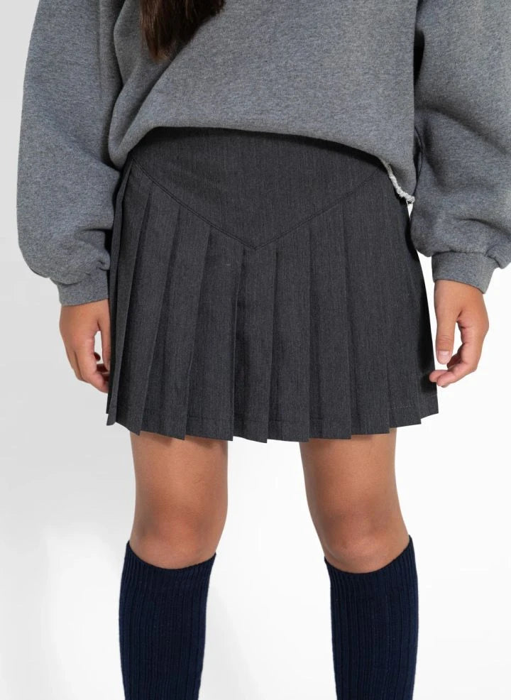 Smallable Kid - Bath Pilili Etek | Heather grey