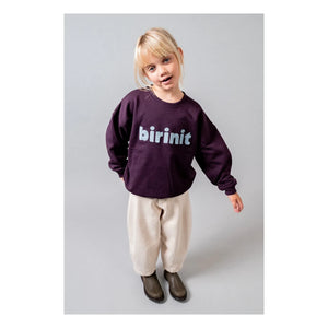 birinit - Birinit Organik Pamuk Sweat | Plum