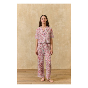 Louise Misha - Louka organik pamuk pijama | Pembe