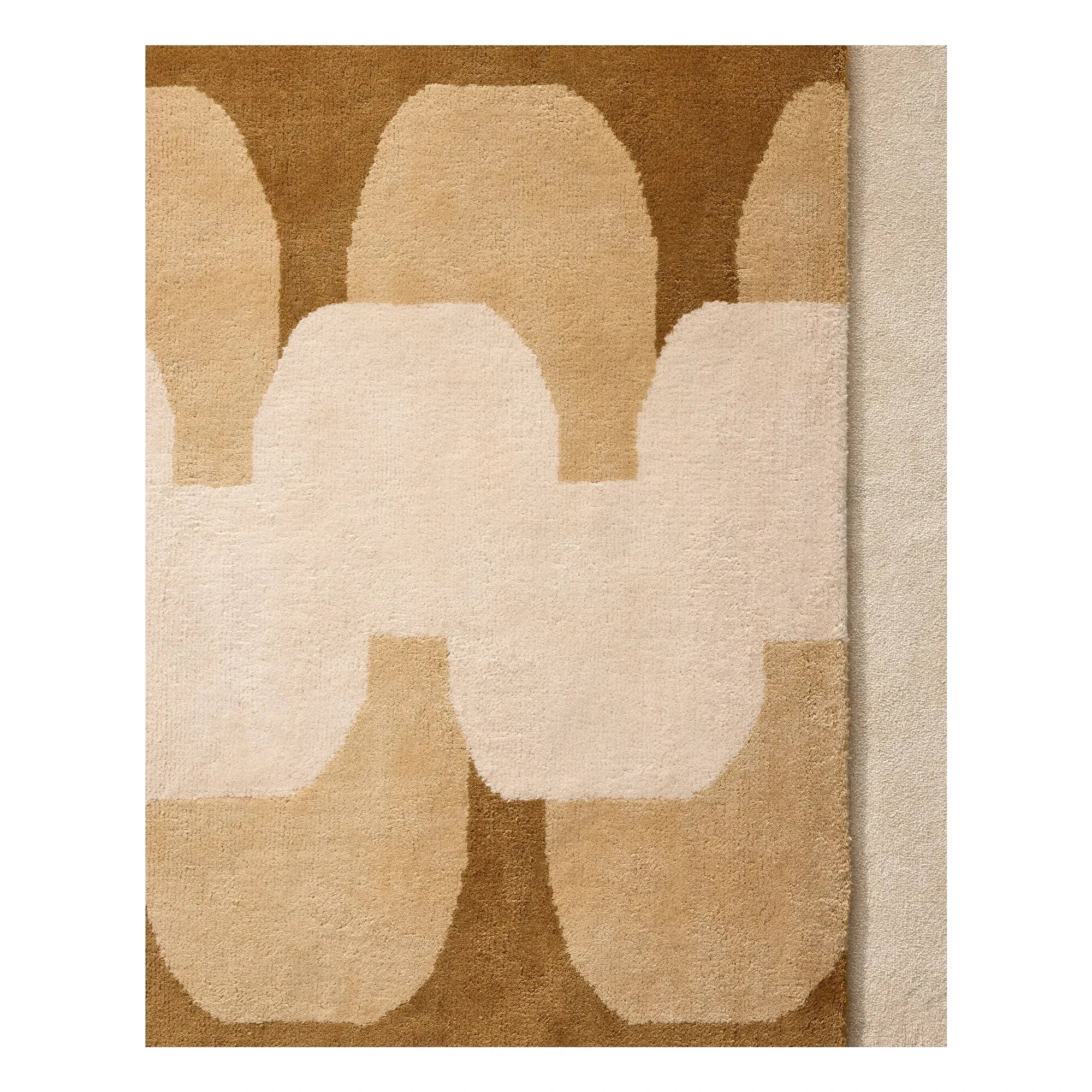 Maison Sarah Lavoine - Cadence Wollteppich | Senf