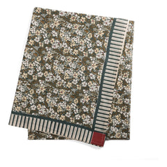Le Monde Sauvage - Impro Kaki Cotton Tablecloth