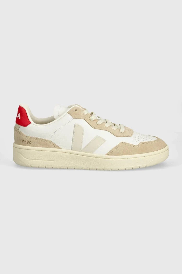Zapatillas de Deporte de Cuero Veja V-90
