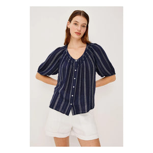 Rails - Gestreifte Bluse Rix | Marineblau