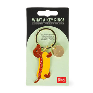 Legami - Enamel Key Chain - Dachsund - What a Anahtarlık!