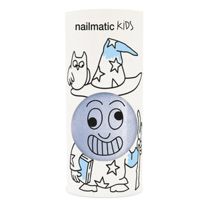 Nailmatic Kids - Merlin Glitzer-Nagellack - 8 ml | Blau