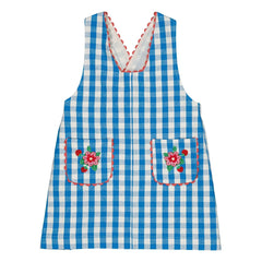 Hello Simone - Christie Vichy Kleid | Blau