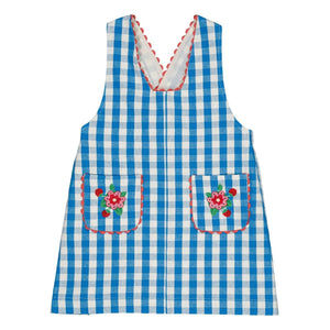 Hello Simone - Christie Vichy Kleid | Blau