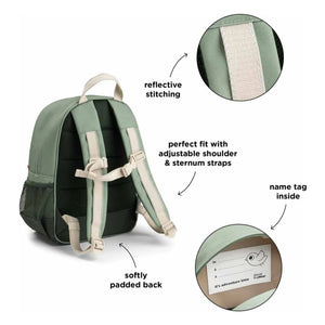 Done by deer - Junior Trails backpack | Dark green