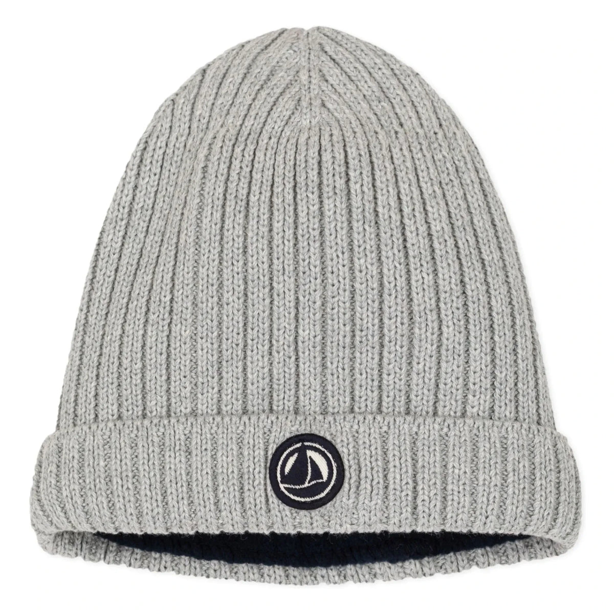 Petit Bateau - Gri Bebek Polar Bonnet