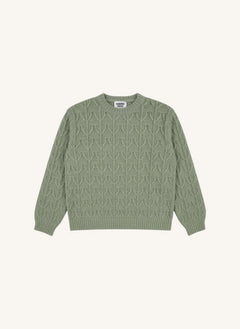 Hundred Pieces - Lacy Merino Yün Kazak | Water Green