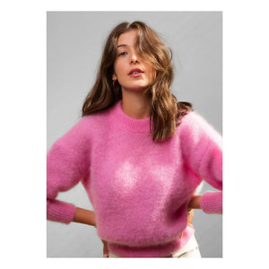 Surprise Paris – Jane Super Kid Mohair Pullover | Rosa