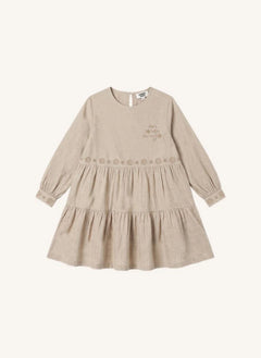 Hundred Pieces - Esperas Etoiles Dress | Beige