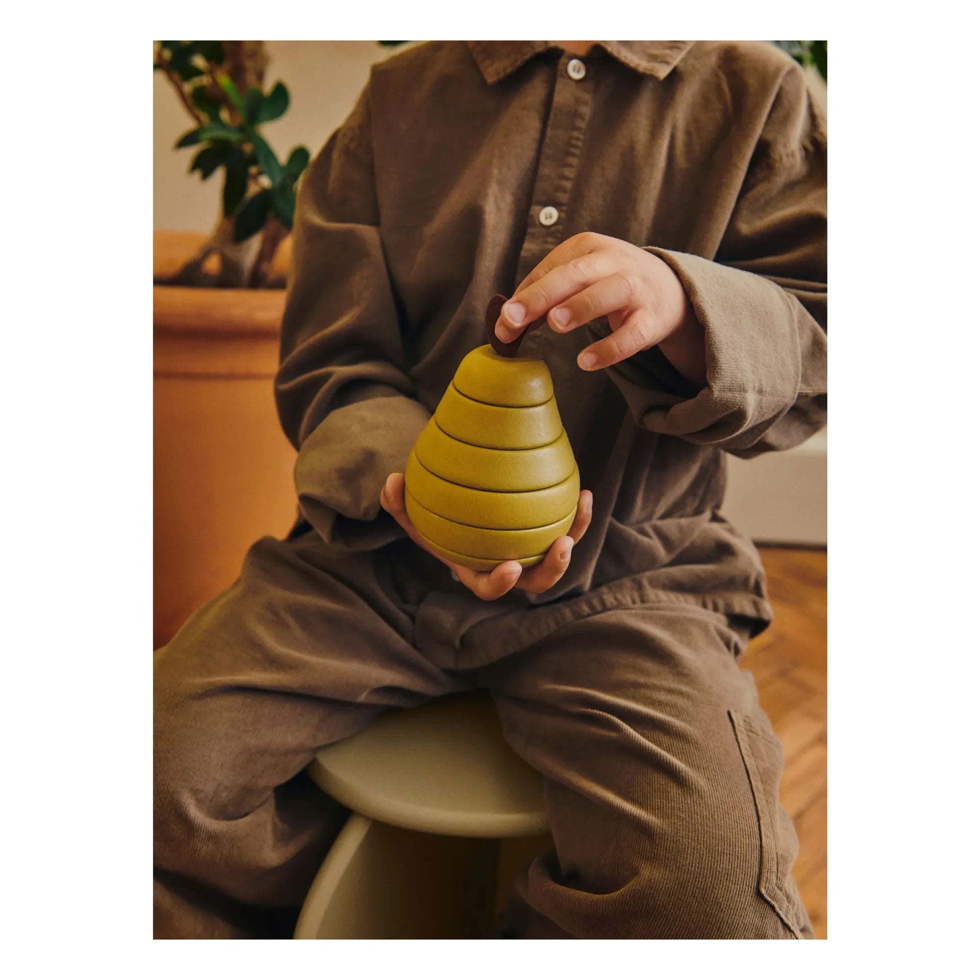 Ferm Living Kids - Üst üste dizilebilir meyveler - 2'li set