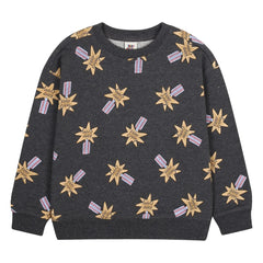 Jelly Mallow - "Keep Going" Sweatshirt | Kömür grisi