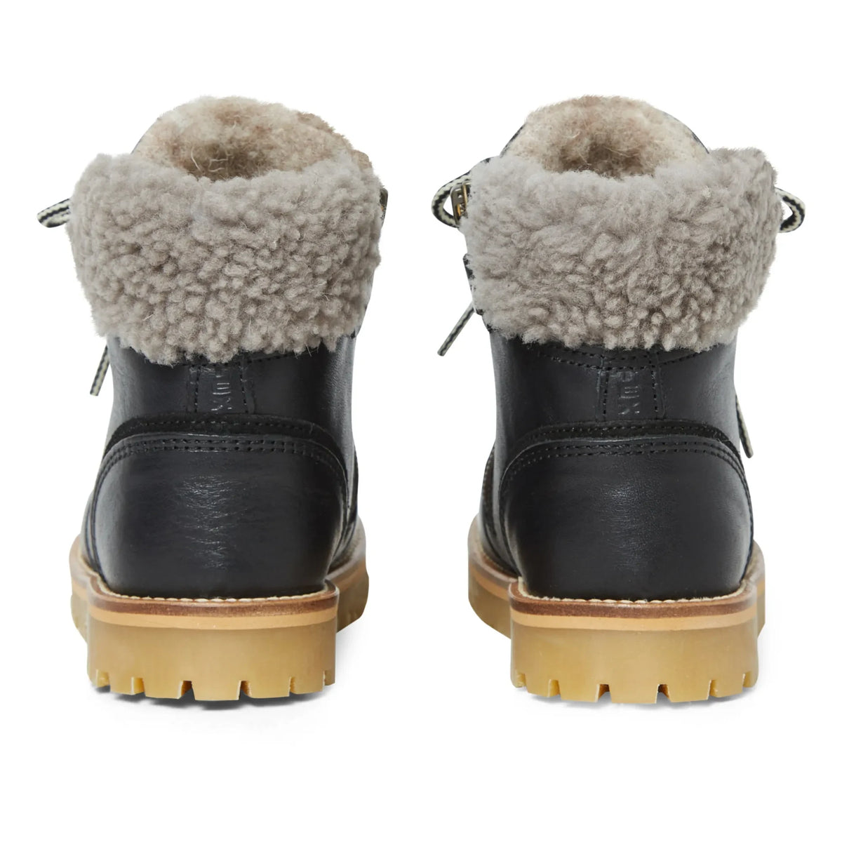Petit Nord - Botas de invierno con forro de piel | Negro