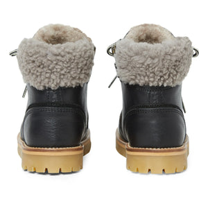 Petit Nord - Botas de invierno con forro de piel | Negro