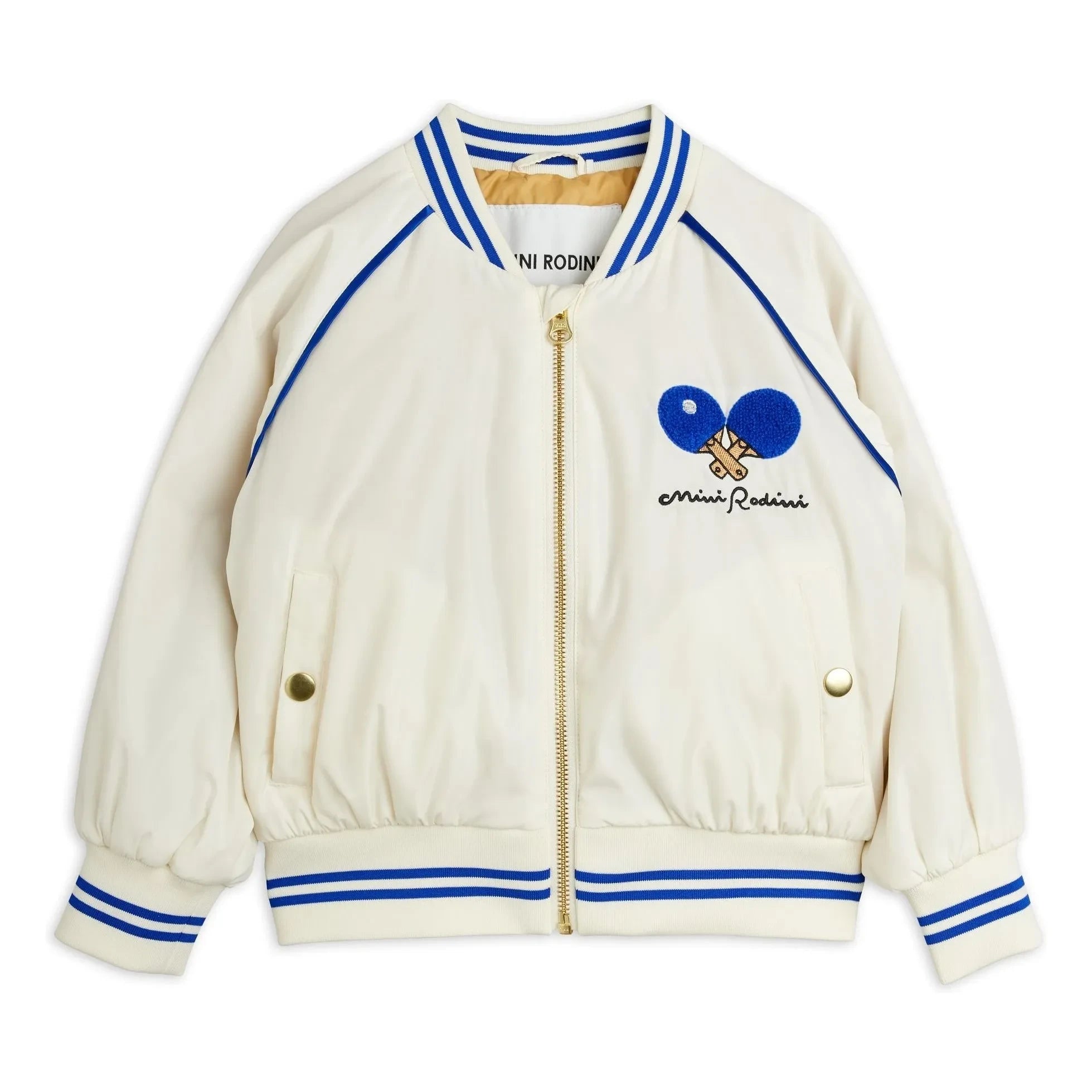 Mini Rodini - Ping Pong Jacke aus recycelter Faser | Weiß