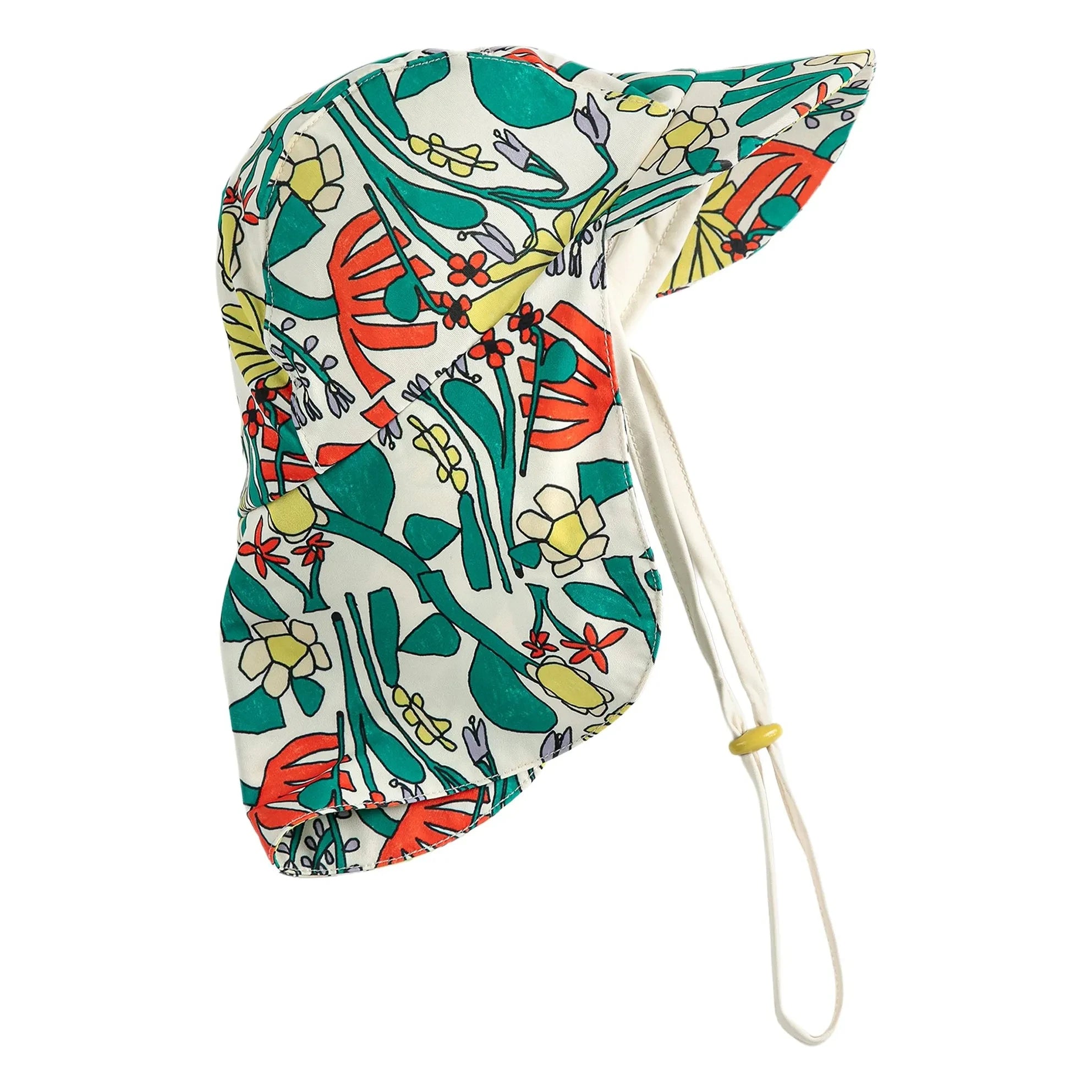 Bobo Choses - Blumen-Badekappe | Weiß