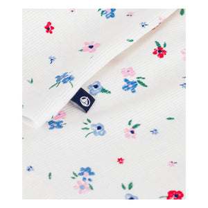 Petit Bateau - Geripptes T-Shirt | Weiß