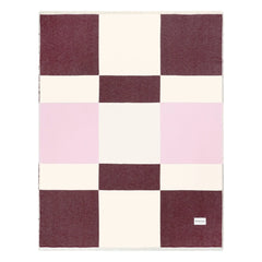 Maison Deux - Lightweight cotton blanket | Burgundy