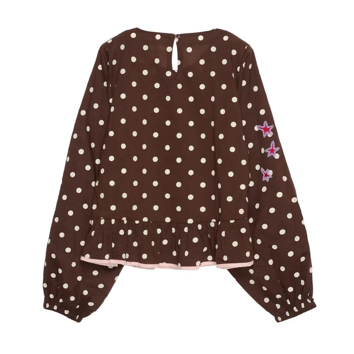 SISSEL EDELBO - Diana Bluse aus Bio-Baumwolle | Braun