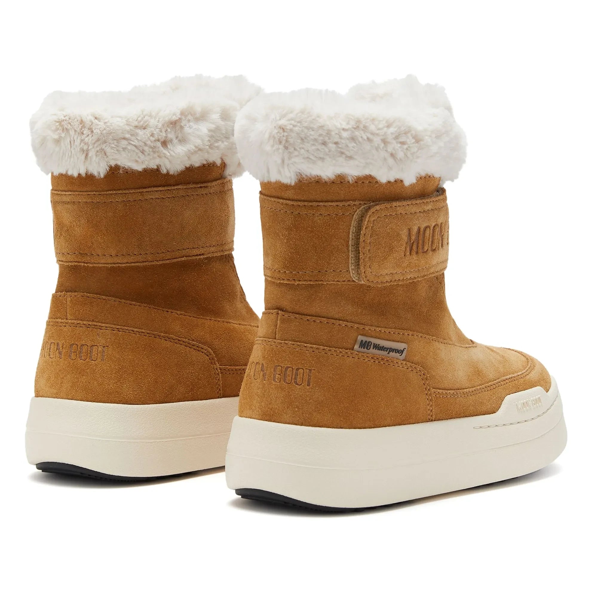 Moon Boot - Moon Boot JR Park Strap Bot Süet | Camel