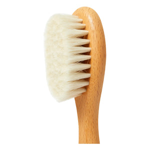 My Little Freckle - Set cepillo para el cabello + peine + bolsa Sherpa | Beige