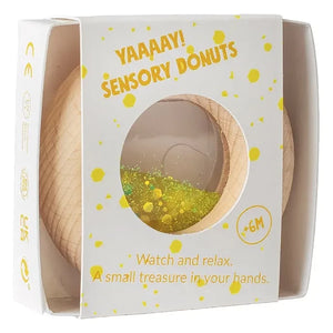 Petit Boum - Donut sensorial "Calma" | Amarillo