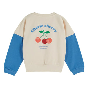 Emile et Ida - Cherry Sweat | Krem