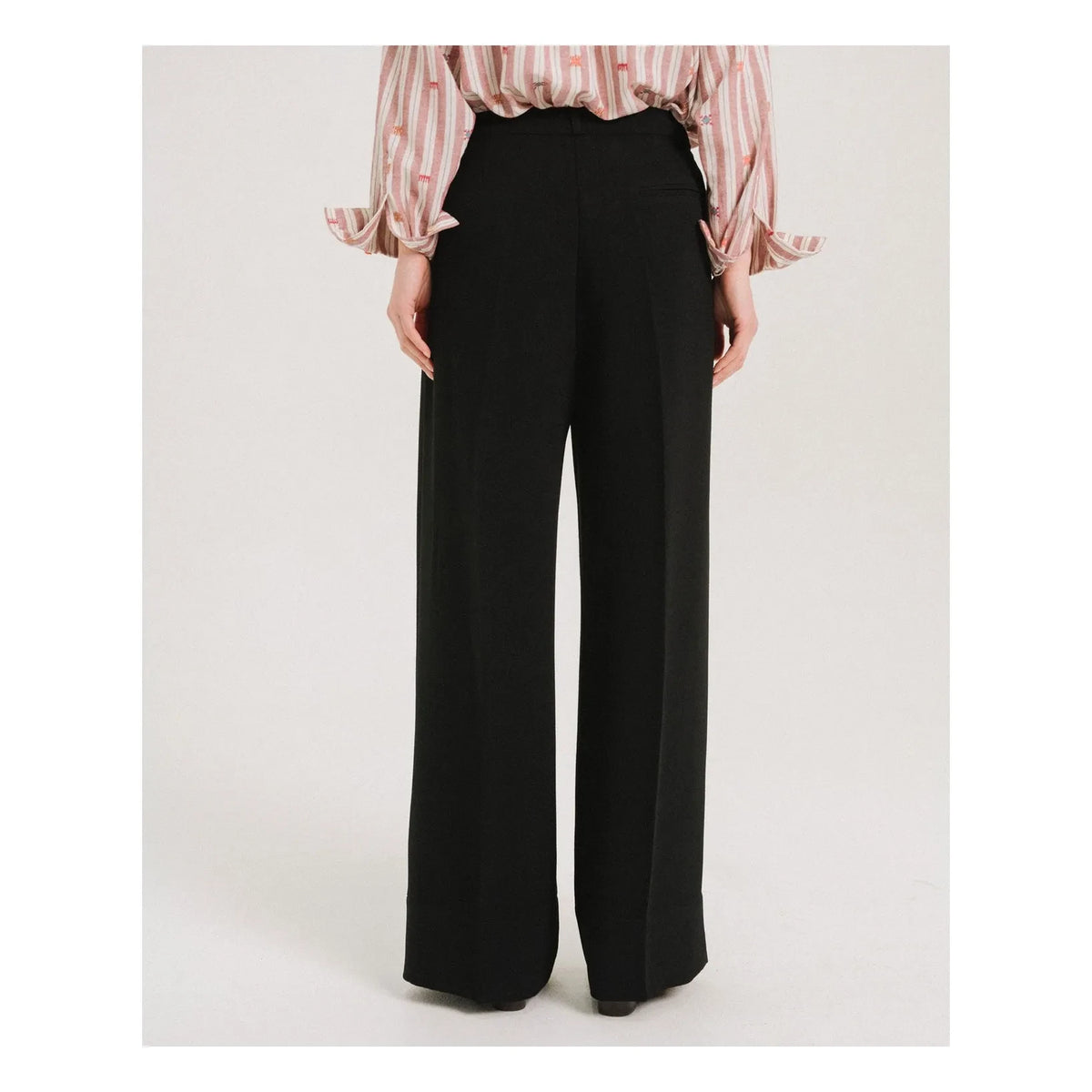 Tinsels - Uptown Bol Paça Pantolon | Siyah