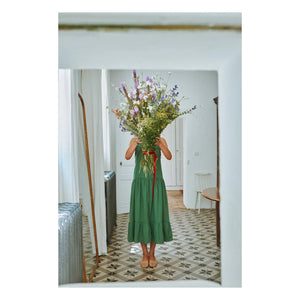 Poudre Organic - Celosie Kleid | Waldgrün