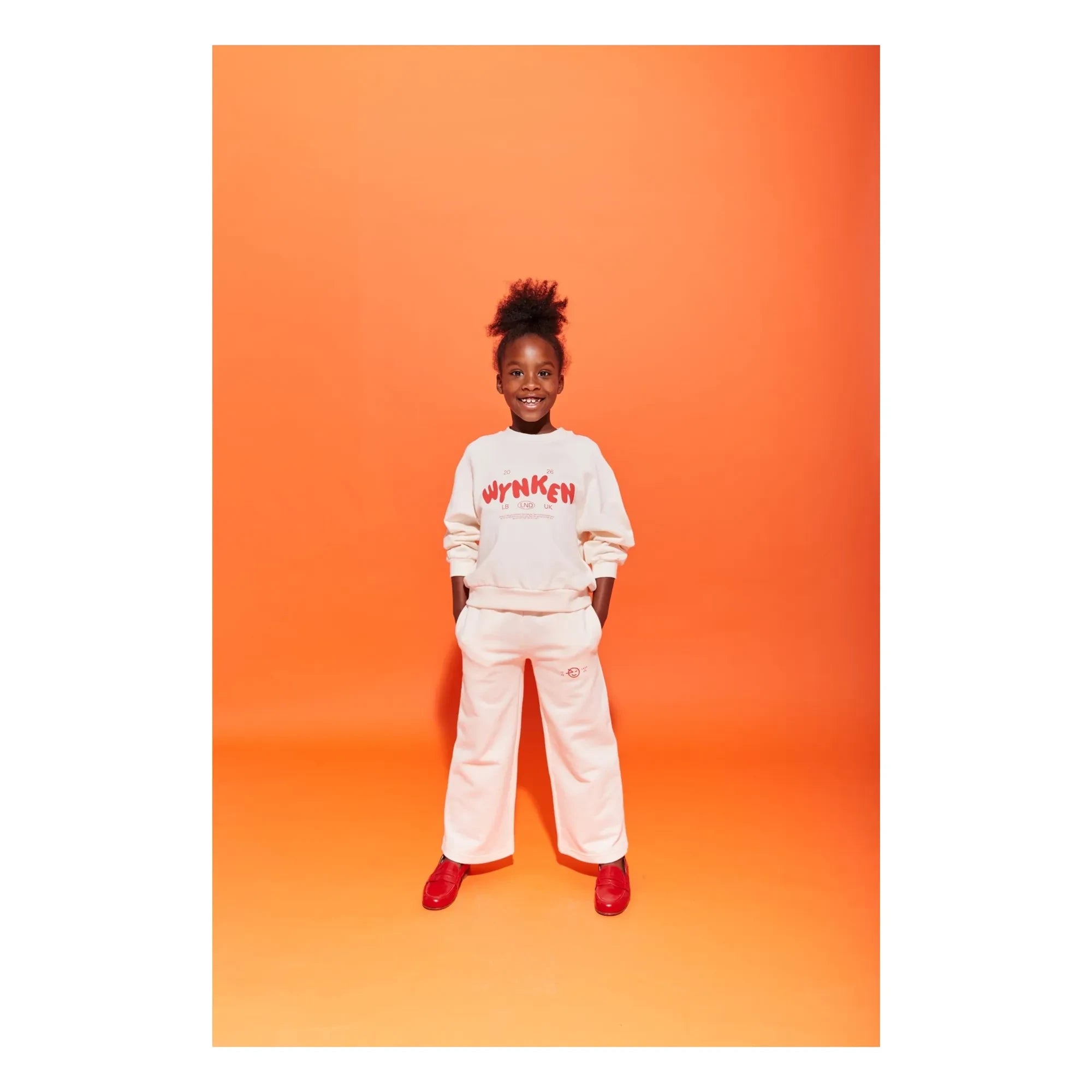 Wynken - Organik Pamuklu Geniş Jogger Pantolon | Ecru