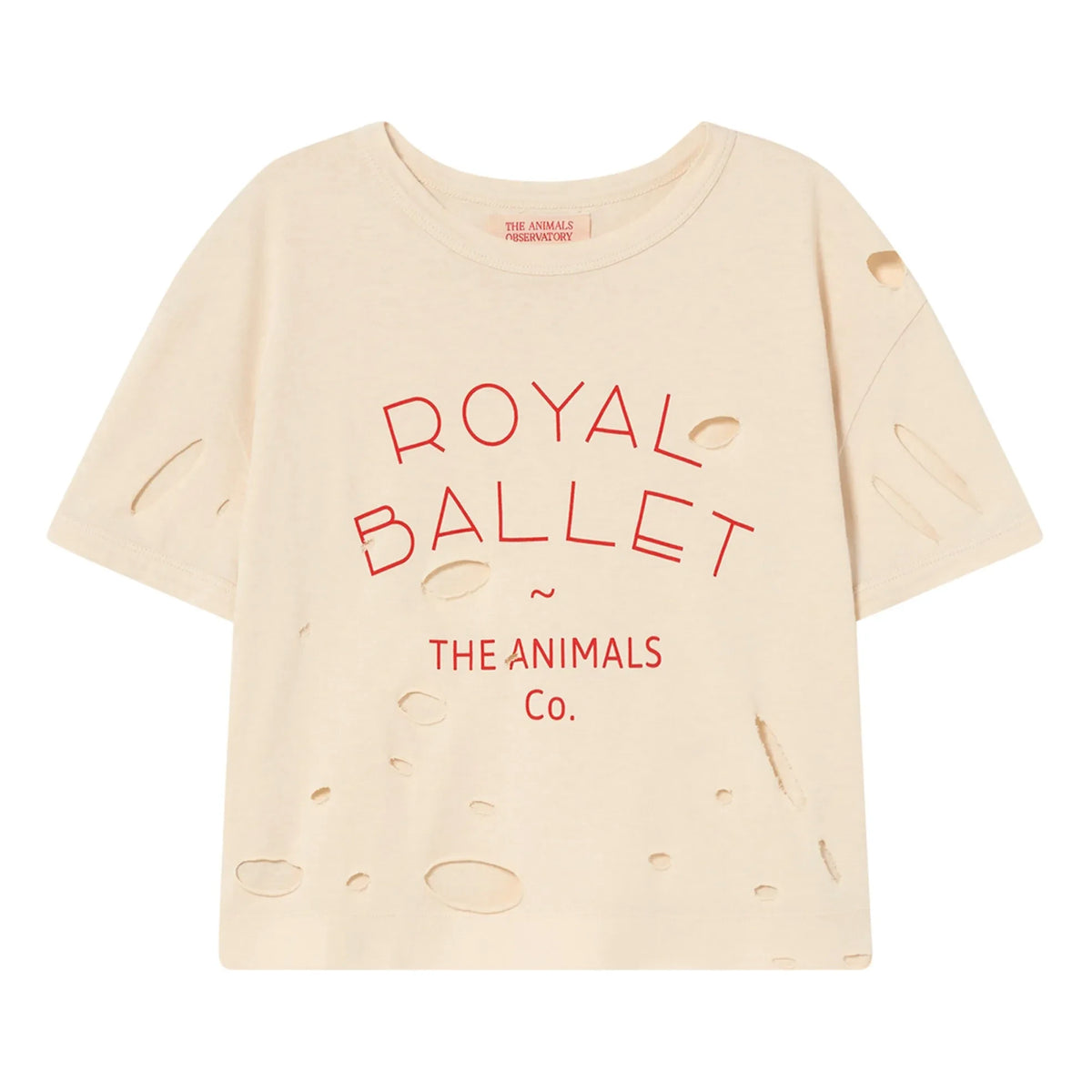The Animals Observatory - T-Shirt Stingray | Ecru
