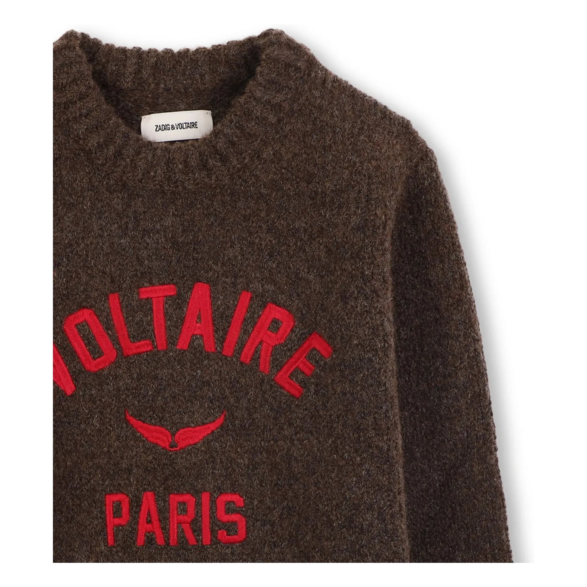 Zadig & Voltaire - Voltaire Paris Wool Sweater | Brown