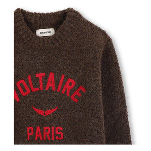 Zadig & Voltaire - Voltaire Paris Wool Sweater | Brown