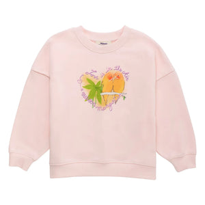 Maison Mangostan - Sweat Birds | Rosa claro