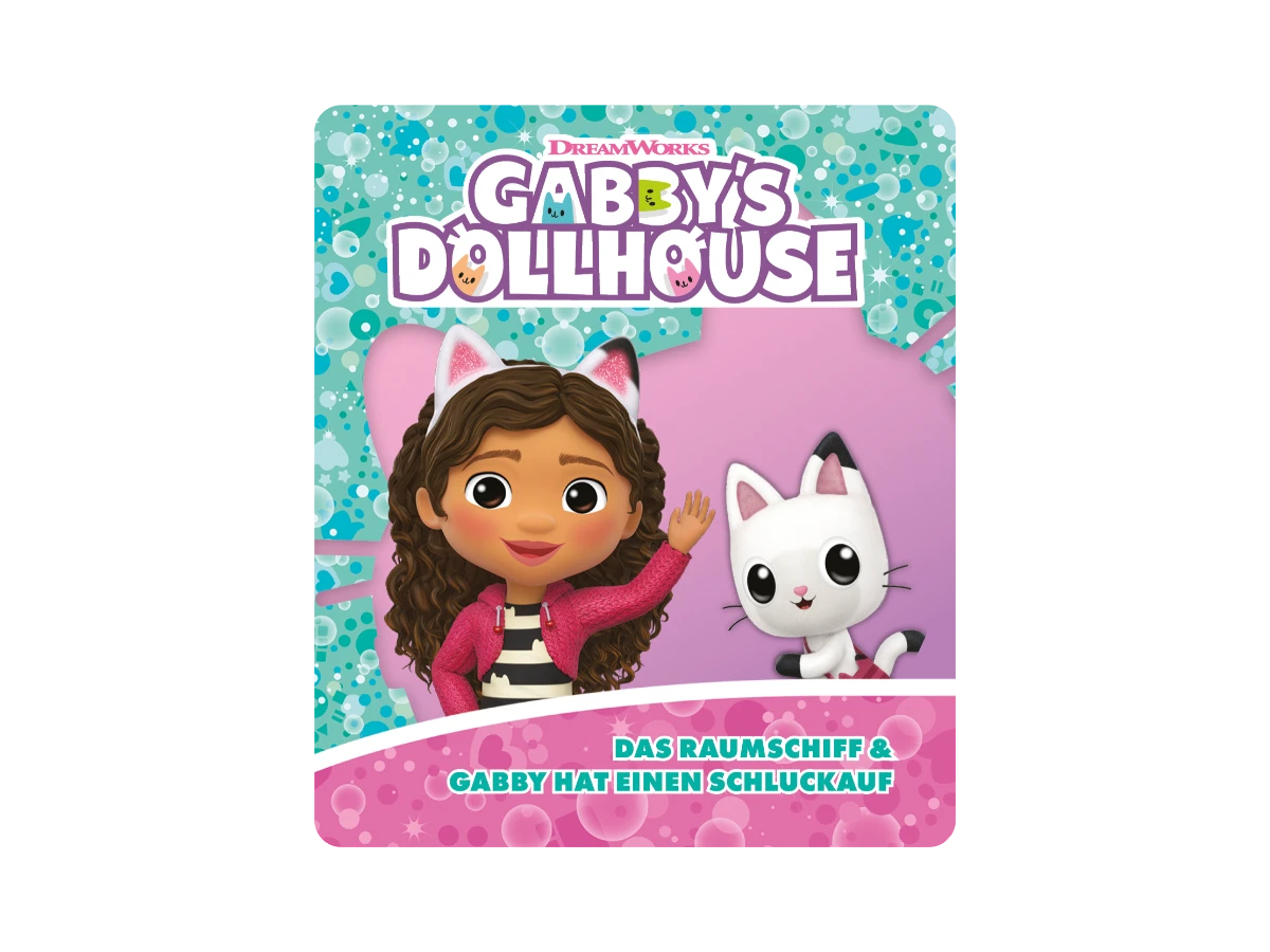 Tonies - Almanca Uzay Gemisi / Gabby Hıçkırık Tutuyor - Gabby's Dollhouse