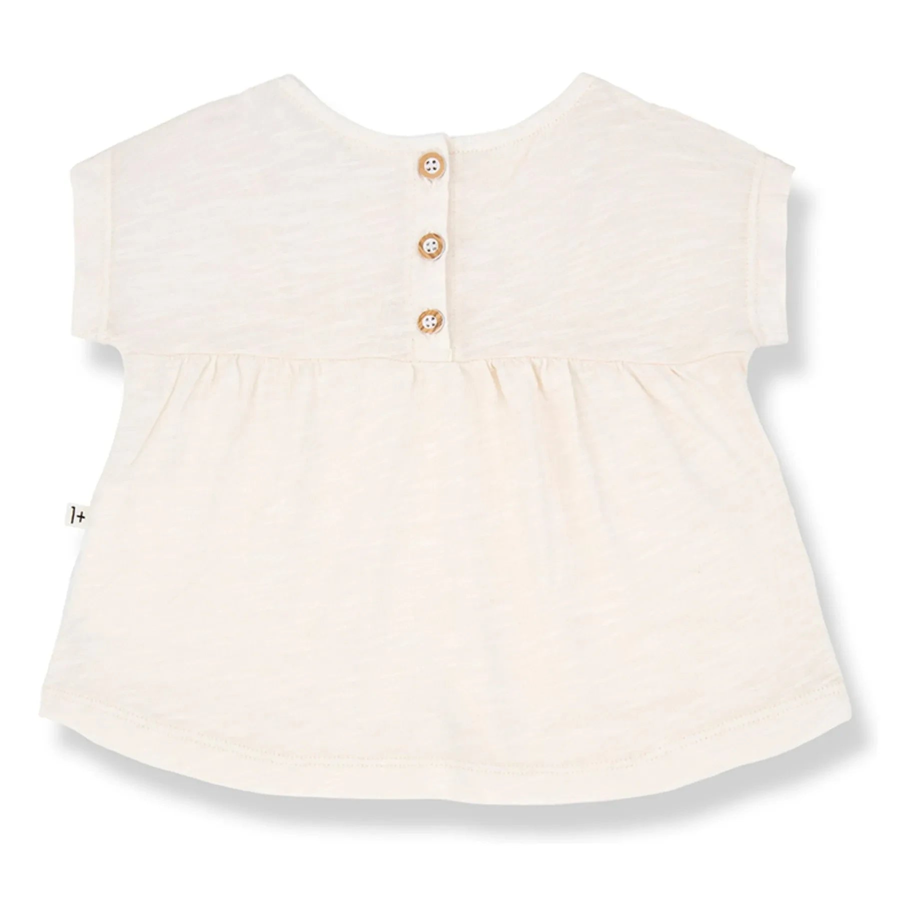 1+ in the family - Atenas Chinée Bluse | Ecru