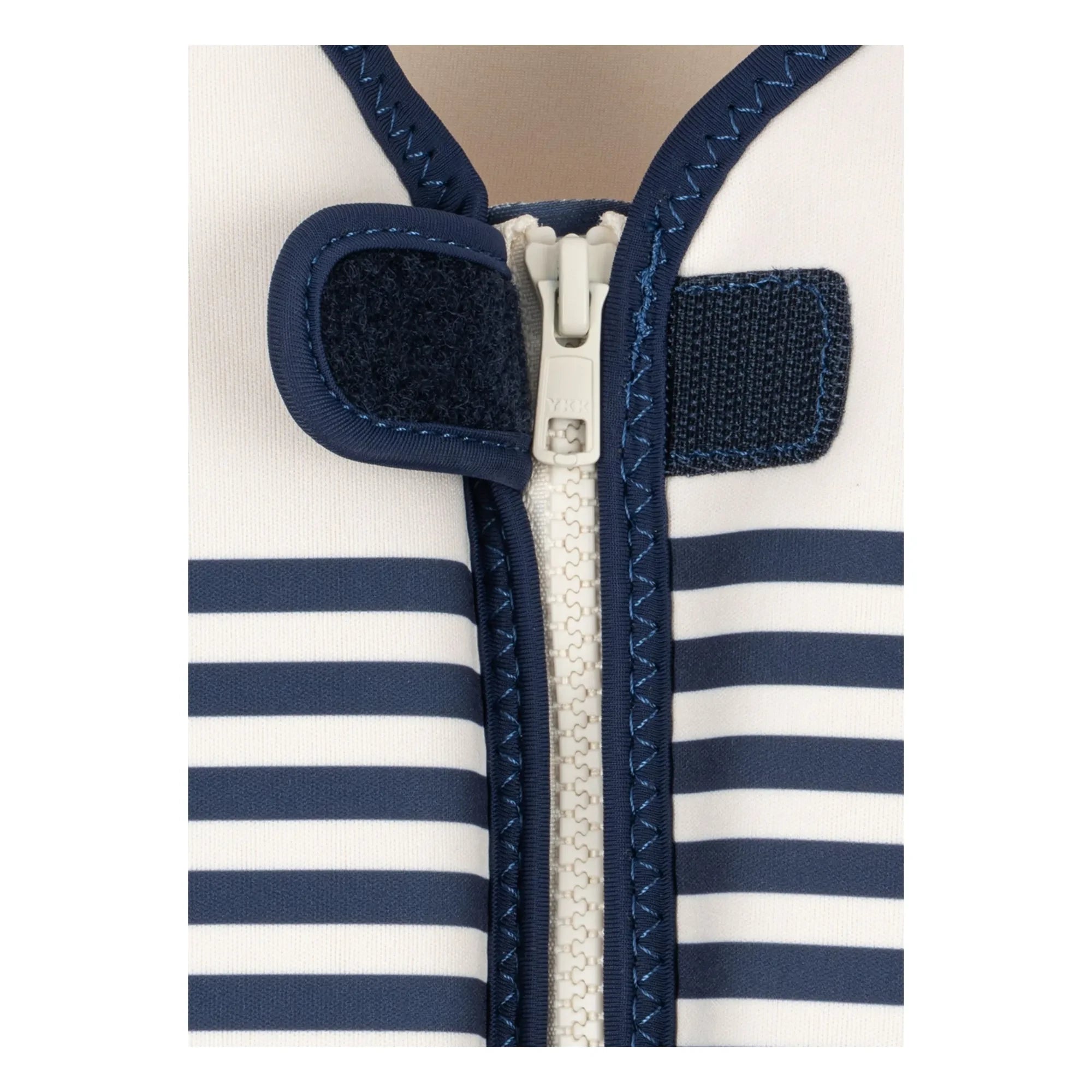Konges Sløjd - Navy Striped Swim Vest | White