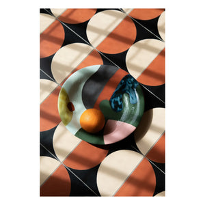 Rosi Mistou - Terracotta Salad Bowl | Navy Blue