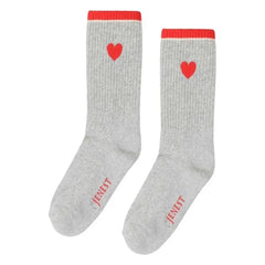 Jenest - Fancy Sport Organische Baumwollsocken | Heather-Grau