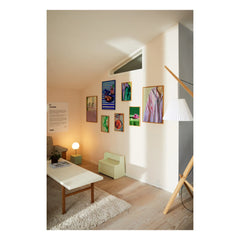 Paper Collective - Misfitting Things Tarafından Dad Shirt Poster | Pembe
