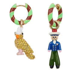 Essentiel Antwerp - Pendientes Jhlally | Verde