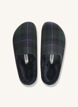 BIRKENSTOCK - Amsterdam Shearling Clogs | Dunkelgrün
